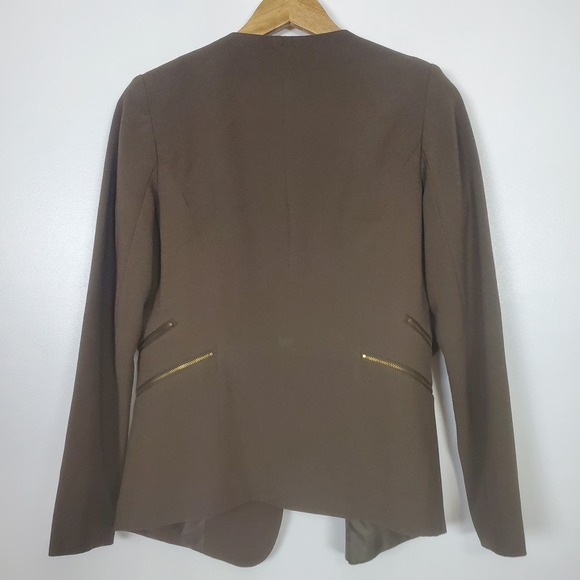 Jules & Leopold open front zipper blazer size small - Picture 2 of 4